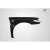 2006-2007 Subaru Impreza WRX STI 4DR C Speed 20mm Front Fenders - 2 Piece - image 5