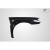 2006-2007 Subaru Impreza WRX STI 4DR C Speed 20mm Front Fenders - 2 Piece - image 3