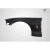 2005-2009 Ford Mustang GT350 V2 Look Carbon Fiber Fender - image 4