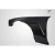 2005-2009 Ford Mustang GT350 V2 Look Carbon Fiber Fender - image 6