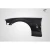 2005-2009 Ford Mustang GT350 V2 Look Carbon Fiber Fender - image 5