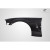 2005-2009 Ford Mustang GT350 V2 Look Front Fenders - 2 Piece - image 3