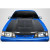 1987-1993 Ford Mustang GT500 V2 Hood - 1 Piece - image 1