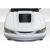 1994-1998 Ford Mustang GT500 V2 Hood - 1 Piece - image 1