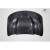 2011-2022 Jeep Grand Cherokee Carbon Creations Hellcat Look Hood - 1 Piece - image 4