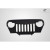 1997-2006 Jeep Wrangler Carbon Creations Predator Grille - 1 Piece (S) - image 2