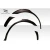 2002-2007 Subaru Impreza WRX STI 4DR STI Look Rear Fender Flares - 4 Piece - image 7
