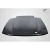 2005-2009 Ford Mustang 2.5 Inch Cowl Hood - 1 Piece - image 4