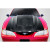 1994-1998 Ford Mustang GT500 V2 Hood - 1 Piece (S) - image 1