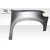 2019-2025 Chevrolet Silverado 3.5" Bulge Front Fenders - 2 Piece - image 3