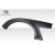 2005-2013 Chevrolet Corvette C6 Duraflex D Sport Front Fender Flares - 2 Piece - image 4