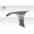 1997-1998 Nissan 240SX S14 D1 Sport 30mm Front Fenders - 2 Piece - image 6