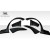 2008-2011 Subaru Impreza 2008-2010 Impreza WRX 4DR 5DR MSR Rear Fender Flares - 6 Piece - image 3