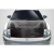 2000-2005 Mitsubishi Eclipse Evo GT Carbon Fiber Hood - image 1
