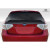 2008-2011 Subaru Impreza HB 2008-2014 WRX STI HB MSR Rear Middle Wing Spoiler - 1 Piece - image 1