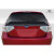2008-2011 Subaru Impreza HB 2008-2014 WRX STI HB MSR Rear Middle Wing Spoiler - 1 Piece - image 1