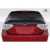 2008-2011 Subaru Impreza HB 2008-2014 WRX STI HB MSR Rear Middle Wing Spoiler - 1 Piece - image 3