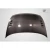 2006-2011 Honda Civic Type M Carbon Fiber Hood - image 8