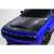 2008-2023 Dodge Challenger Demon Look Carbon Fiber Hood - image 2