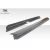 2008-2010 Subaru Impreza 2008-2011 Impreza WRX 4DR 5DR MSR Side Skirts - 2 Piece - image 3