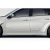 2008-2010 Subaru Impreza MSR Side Skirts - image 1