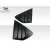 2018-2023 Subaru XV Crosstrek Fennec Outdoors Edition Rear Window Scoops - 2 Piece - image 8