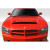 2006-2010 Dodge Charger Duraflex Demon Look Hood - 1 Piece - image 1