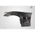 2005-2013 Chevrolet Corvette ZR2 Carbon Fiber Fender - image 4
