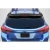 2018-2023 Subaru Crosstrek STI Look Carbon Fiber Rear Wing - image 1