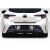 2019-2023 Toyota Corolla Hatchback A Spec Rear Diffuser - 3 Piece - image 1
