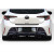 2019-2023 Toyota Corolla Hatchback A Spec Rear Diffuser - 3 Piece - image 1