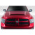 2009-2018 Dodge Ram 1500 Demon Look Hood - 1 Piece - image 1