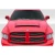 2002-2008 Dodge Ram 1500 2500 3500 Demon Look Hood - 1 Piece - image 1