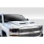 2016-2018 Chevrolet Silverado Dual Ram Air Hood - 1 Piece - image 3
