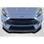 2016-2018 Ford Focus Max Carbon Fiber Front Lip - image 1