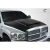 2002-2008 Dodge Ram 1500 2500 3500 Demon Look Hood - 1 Piece - image 9