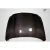 2009-2018 Dodge Ram 1500 Demon Look Hood - 1 Piece - image 6