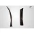 2005-2013 Chevrolet Corvette C6 ZR Front Fender Spats - 2 Piece - image 3