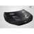 2013-2015 Honda Accord AM-S Carbon Fiber Hood - image 4