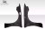 1992-1995 Honda Civic Duraflex Dragster Front Fenders 2 Piece