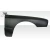1984-1991 BMW 3 Series E30 M3 Look Wide Body Front Fenders - 2 Piece - image 3