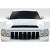 2005-2010 Jeep Grand Cherokee Demon Look Hood - 1 Piece - image 1
