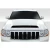 2005-2010 Jeep Grand Cherokee Demon Look Hood - 1 Piece - image 1