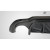 2014-2017 Infiniti Q50 Lightspeed Rear Diffuser - 1 Piece (S) - image 5