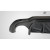 2014-2017 Infiniti Q50 Carbon Creations Lightspeed Rear Diffuser - 1 Piece - image 13