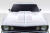 1967-1969 Chevrolet Camaro Duraflex 2" Cowl Hood 1 Piece