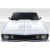 1967-1969 Chevrolet Camaro 2" Cowl Hood - 1 Piece - image 1