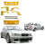 FRP LDES Wide Body Kit 8pc > BMW 3-Series (E46) 1999-2005 > 2dr - image 1