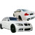 FRP WAL BISO Body Kit 4pc > BMW 3-Series (E90) 2007-2010> 4dr - image 1