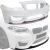 FRP Type-M4 Style Front Valance Add-on > BMW 5-Series (F10) 2011-2016 > 4dr - image 1